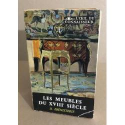 Les meubles français du XVIII° siècle / tome II : ébénisterie / 36...