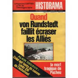 Revue historama n° 264 / quand von rundstedt faillit ecraser les...