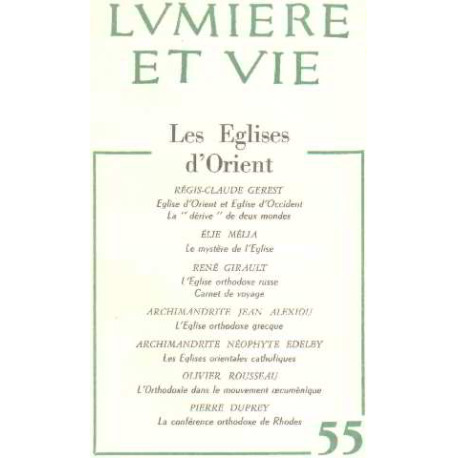 Les eglises d'orient