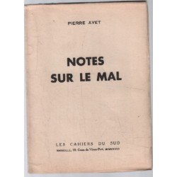 Notes sur le mal
