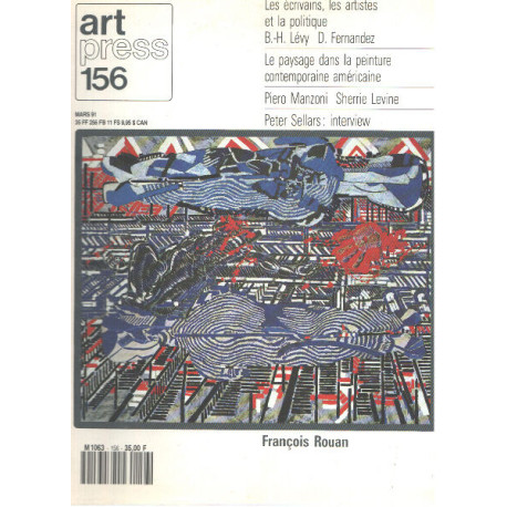 Art press n° 156 / françois Rouan