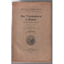 Des troubadours à Mistral