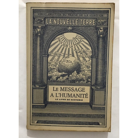 La nouvelle terre ( le livre du souvenir tome 2 seul)