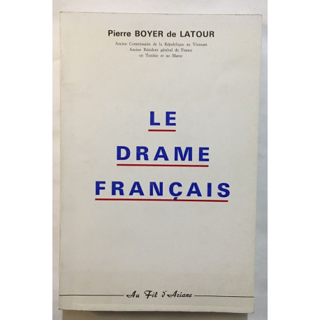 Le drame français