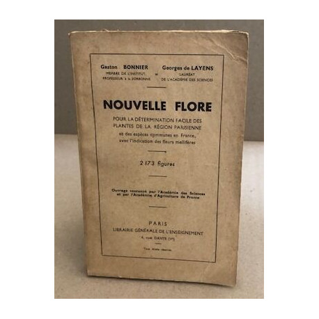 Nouvelle flore : Pour la détermination facile des plantes de la...