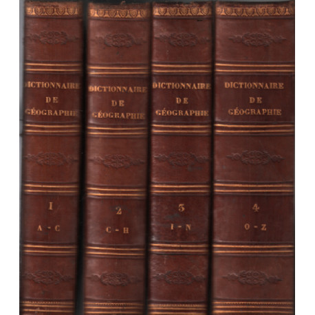 Dictionnaire general de geographie universelle ancienne et moderne...