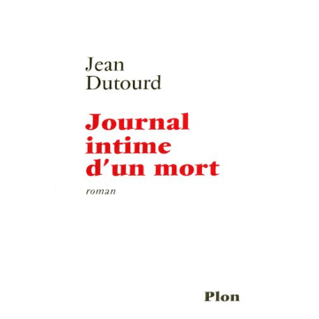 Journal intime d un mort