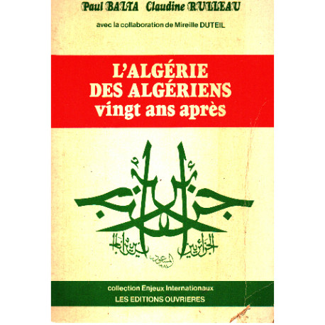 L'algerie des algériens vingt ans aprés