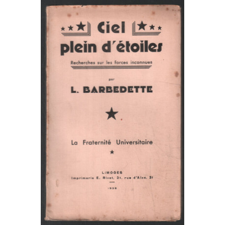 La fraternité universitaire (1938)