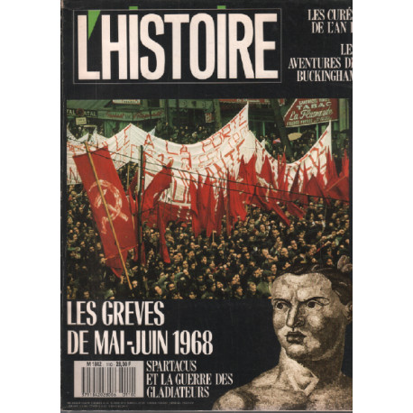 Revue l'histoire n° 110 / les greves de mai-juin 1968
