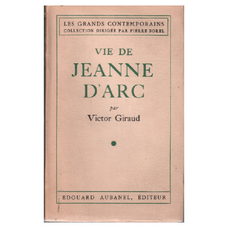 Vie de jeanne d'arc