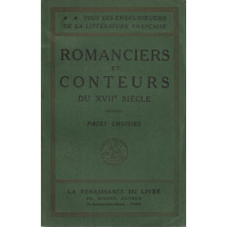 Romanciers et conteurs du XVII° siecle / pages choisies