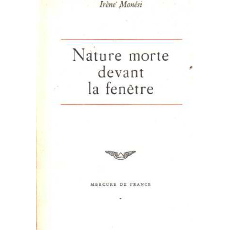 Nature morte devant la fenetre