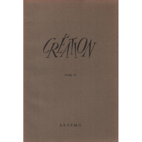 Revue de poesie creation n° 6