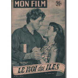 Le roi des iles / revue mon film n° 423 burt lancaster joan rice