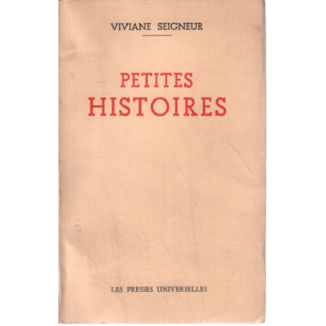 Petites histoires