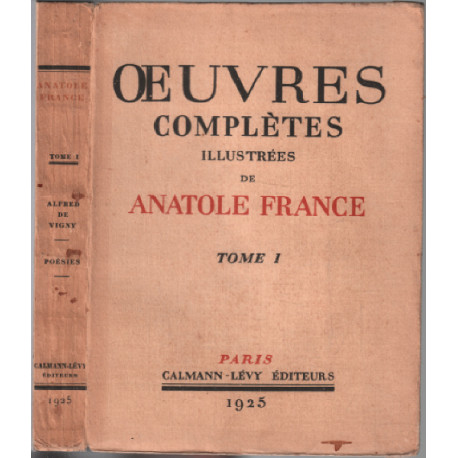 Oeuvres complètes illustrées / tome 1