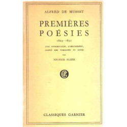 Premieres poesies 1829-1835