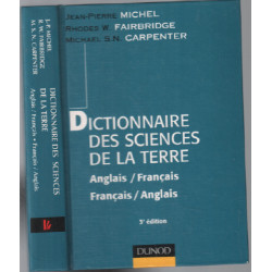 Dictionnaire des sciences de la terre (anglais-francais)