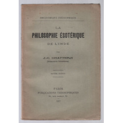 La philosophie ésotérique de l'inde