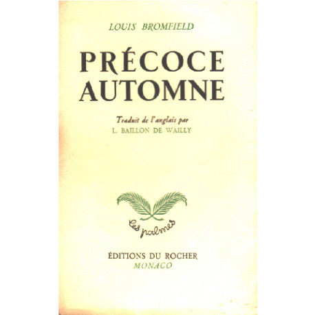 Précoce automne