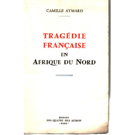Tragédie française en afrique du nord