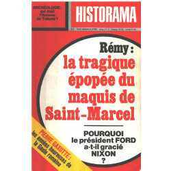 Revue historama n° 283 /la tragique épopée du maquis de saint-marcel