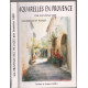 Aquarelles en provence