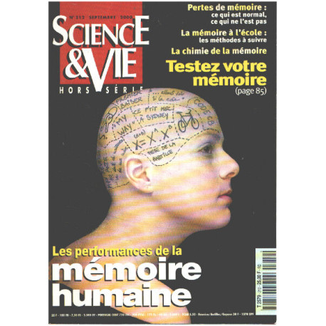 Science et vie hors serie n° 212 / les performances de la mémoire...