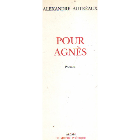 Pour Agnès