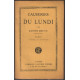 Causeries du lundi / table générale et analytique