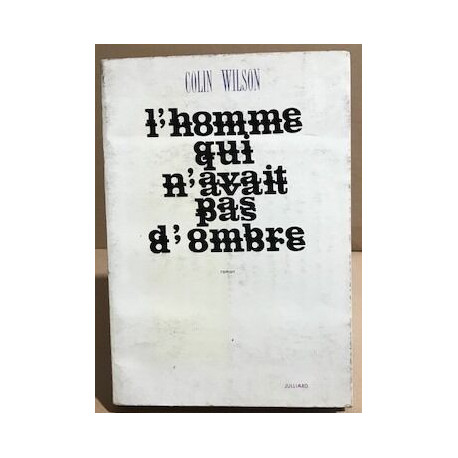 L'homme qui n'avait pas d'ombre