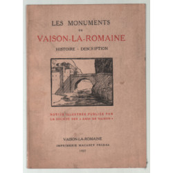 Les monuments de vaison la romaine