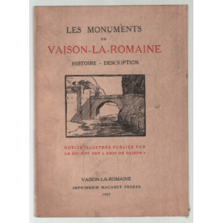 Les monuments de vaison la romaine