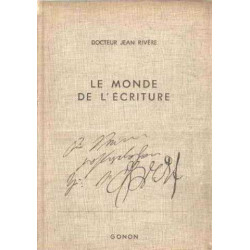 Le monde de l'ecriture