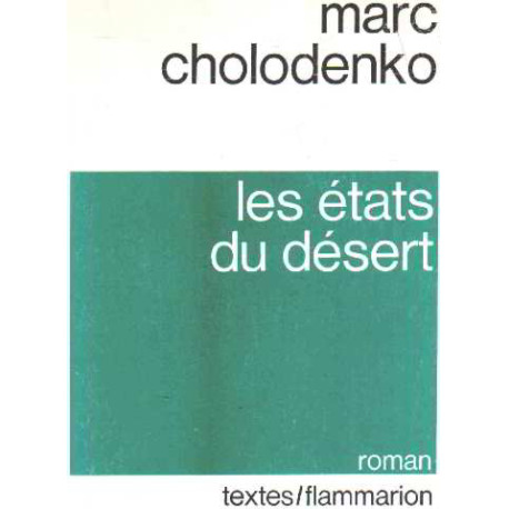 Les etats du desert