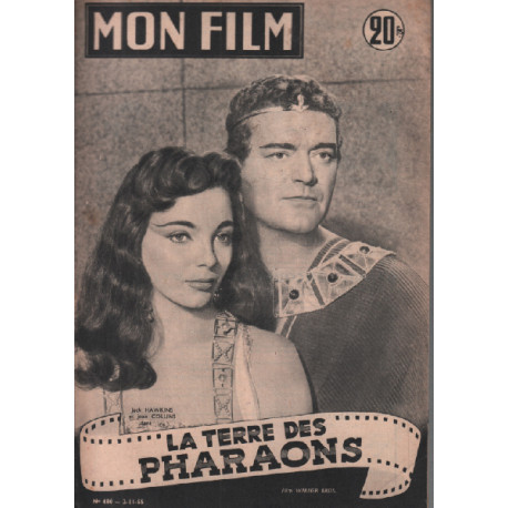 La terre des pharaons / revue mon film n° 480 joan collins jack...