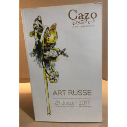 Catalogue vente aux encheres / art russe / 21 juillet 2017