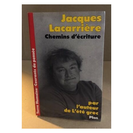 CHEMINS D'ECRITURE