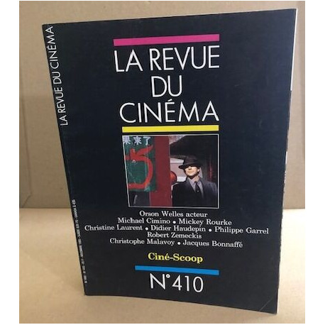 La revue du cinéma cine scoop n° 410