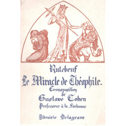 Le miracle de théophile / transposition de Gustave cohen
