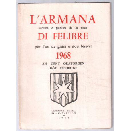 L'armana di felibre 1968