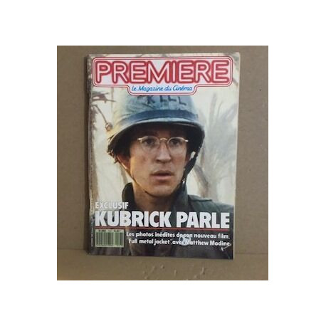 Le magazine de cinéma / revue premiere n° 127 / Kubrick parle