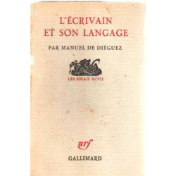 L'écrivain et son langage