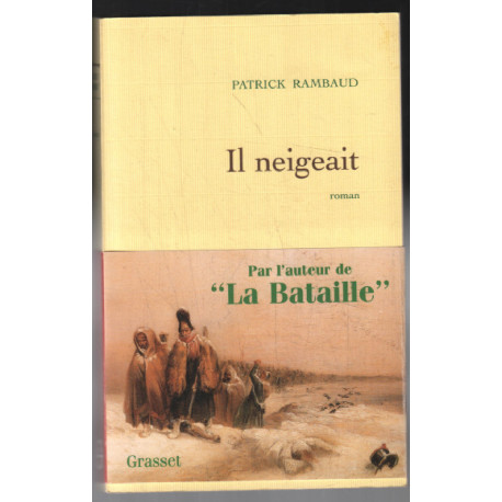 Il neigeait