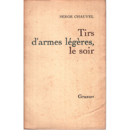 Tirs d'armes légères le soir