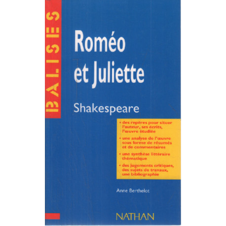 Roméo et juliette