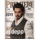 Revue cinéma première n° 406-407 johnny depp poelvoorde coppola