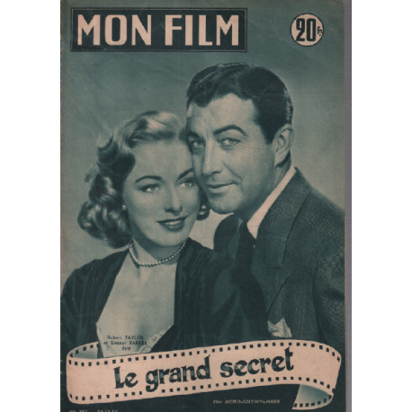 Le grand secret / Revue mon film n° 383 / robert taylor et eleanor...