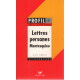 Profil D'Une Oeuvre: Lettres persanes de Montesquieu
